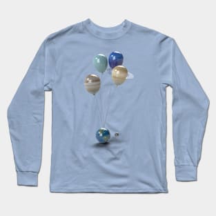 Earth & the Gas Giants Long Sleeve T-Shirt